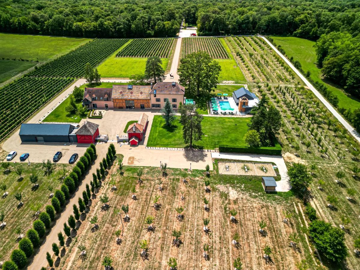 Hameau Des 40 Arpents Hotel Gergy Eksteriør billede